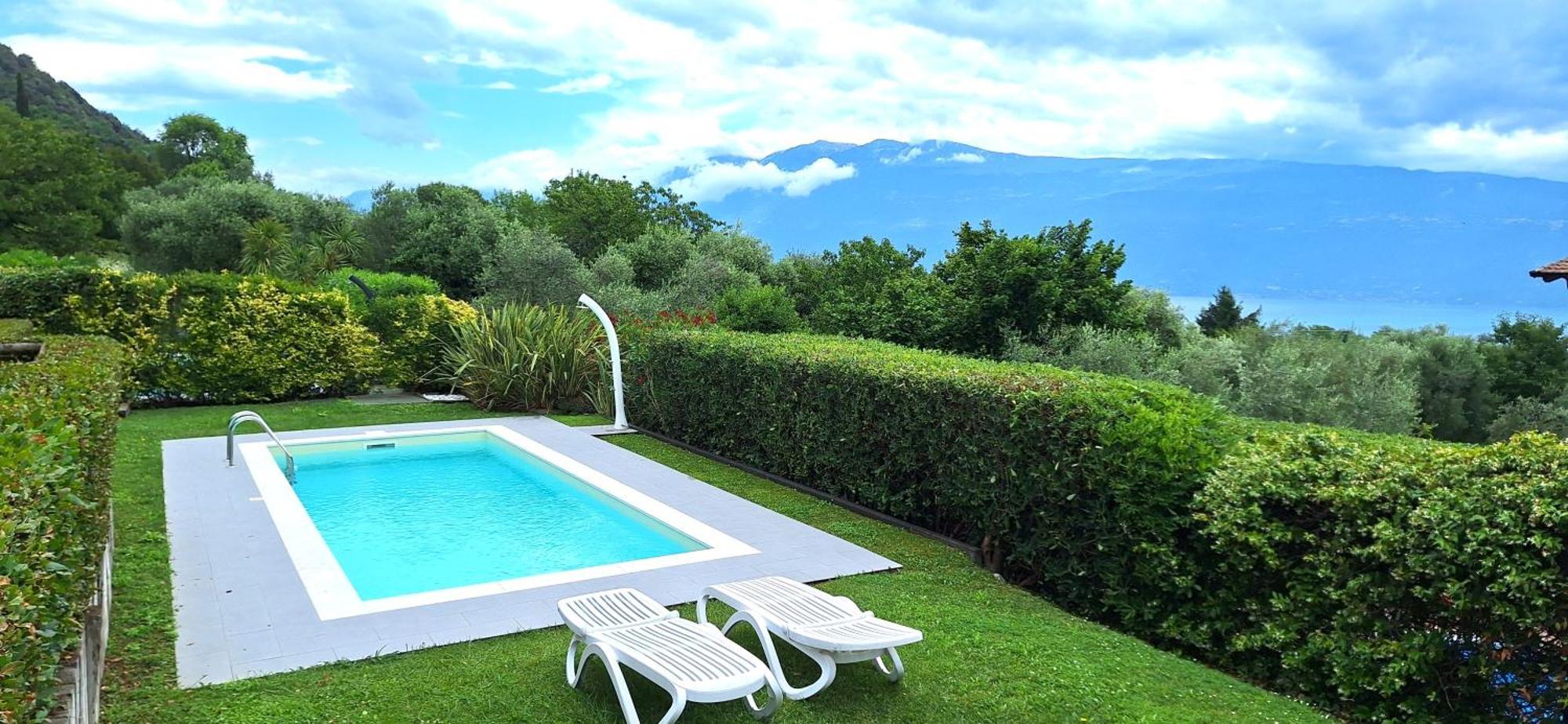 Residence Olivi - Panorama Lake View, Pool, Terrace, Garden, Wifi توسكولانو ماديرنو المظهر الخارجي الصورة